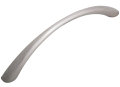 Håndtak flat bue stål 96 mm - 2 stk. 